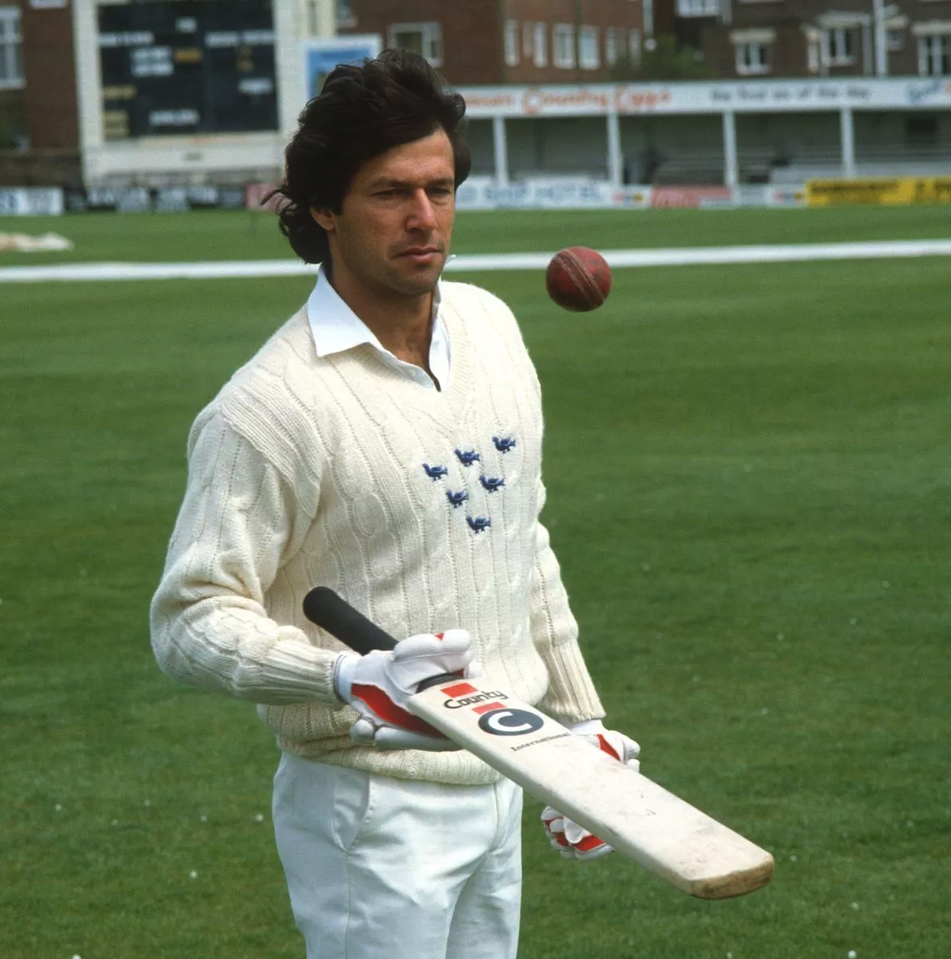 Imran Khan captaining Pakistan
